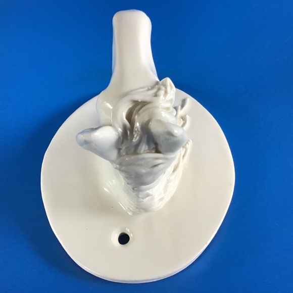 Vintage Horse Ceramic Wall Mount Hook Decor Handcrafted Signed 1992 - Picture 12 of 12